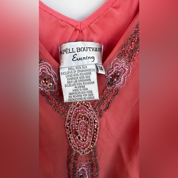 PAPPEL BOUTIQUE Evening silk dress - Picture 8 of 10